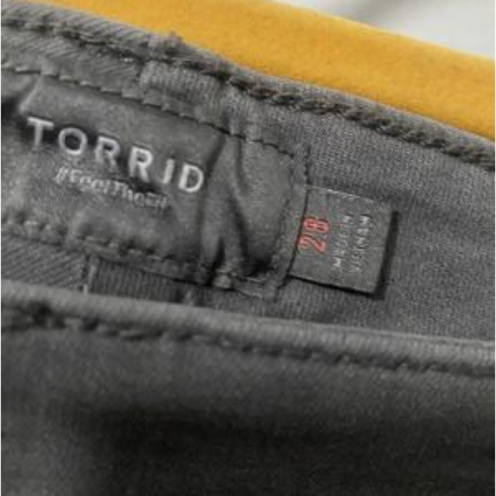 Torrid Gray Distressed Jean Shorts - Picture 3 of 5
